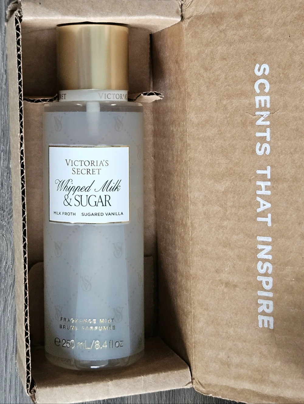 Victoria's Secret WHIPPED MILK & SUGAR BODY MIST New 8.4oz Baked By VS